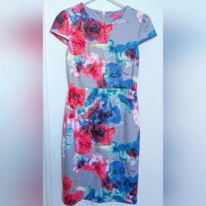 Betsey Johnson floral-patterned dress